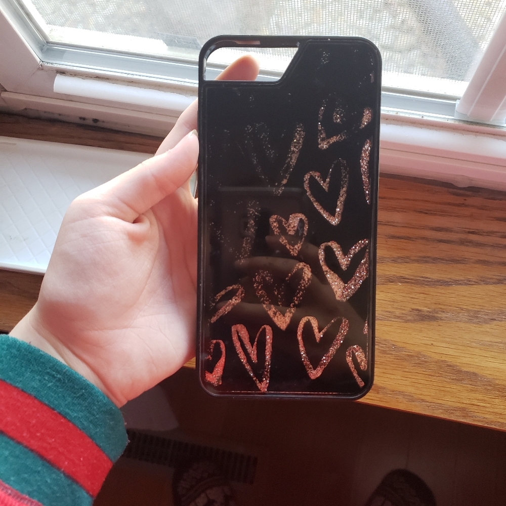 Heart waterfall phone case for IPhone 6S plus